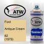 Preview: Ford, Antique Cream, 62 (1979): 400ml Sprühdose, von ATW Autoteile West.